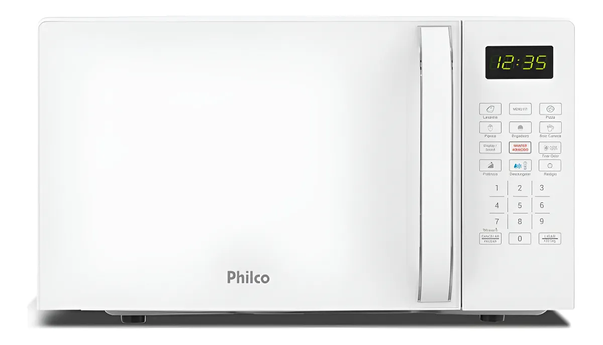 Philco 20l Branco 1100w Pmo23b Limpa Fácil